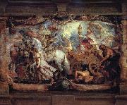 Peter Paul Rubens Triumph of Curch over Fury,Discord,and Hate oil painting on canvas